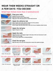 Homsera nails offer salon-quality appearance you can reuse for occasions