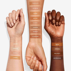 Honest Everything Cream Foundation Compact finish on skin with lit from within glow