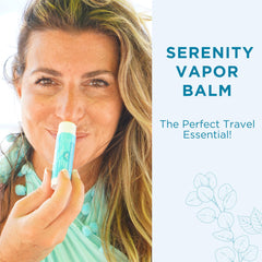 Honestly Margo balm stick on temples for soothing aromatherapy moment