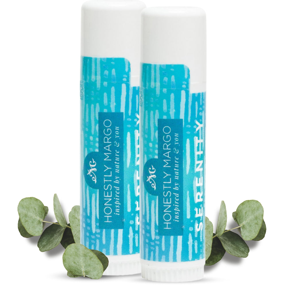 Honestly Margo aromatherapy balm stick packaging showing compact, travel-friendly design for easy self care on the go