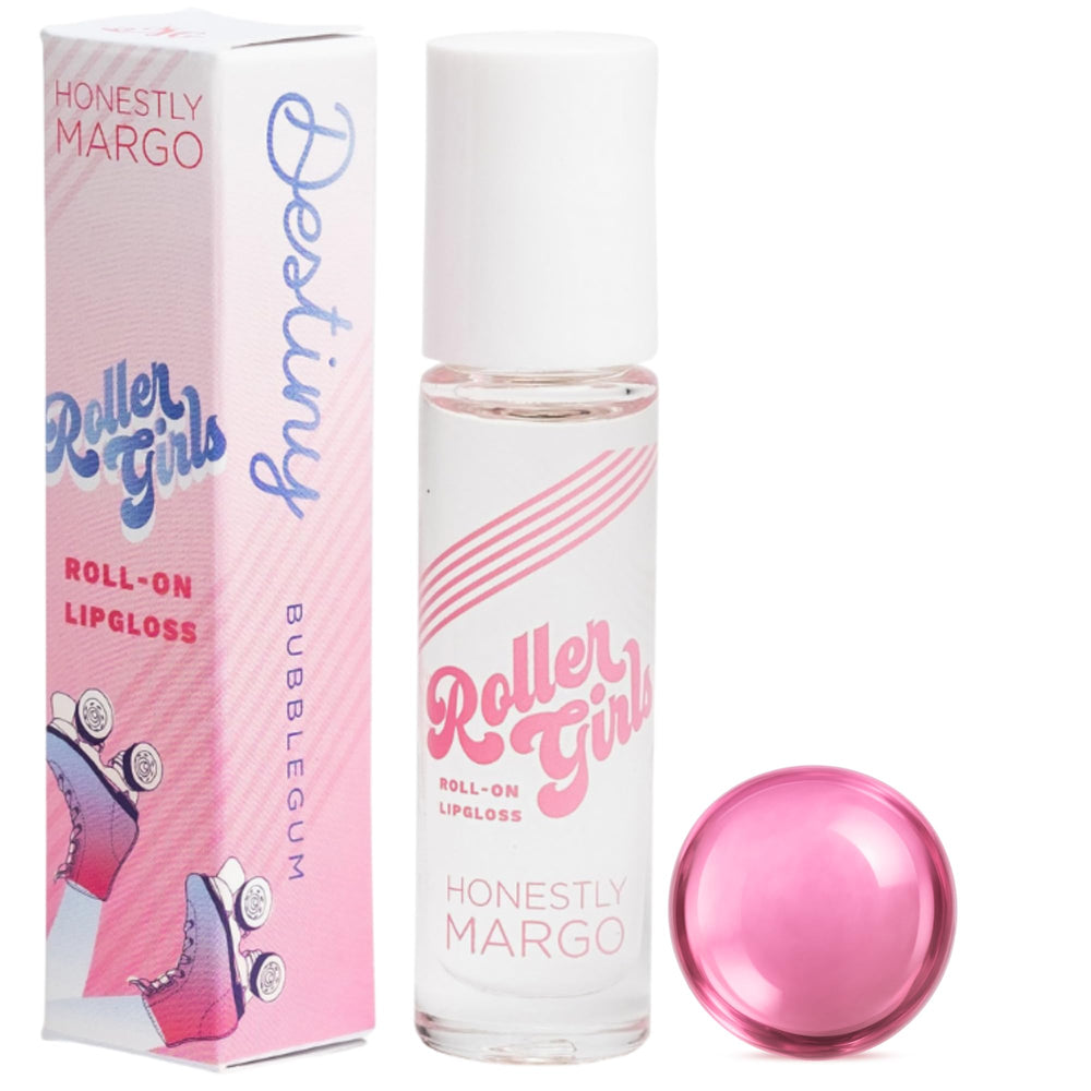 Honestly Margo Roller Girl Bubblegum Destiny gloss pack of 2 for on-the-go shine