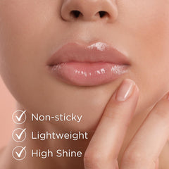 Honestly Margo Roller Girl Lip Gloss Vitamin E hydrates lips