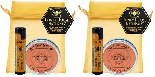 Honey House Naturals Hawaiian Small Bee Bar Lotion close-up for smooth, hydrated hands