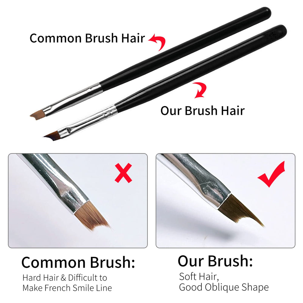 Honey Joy stainless steel rod for durable, steady brush performance.
