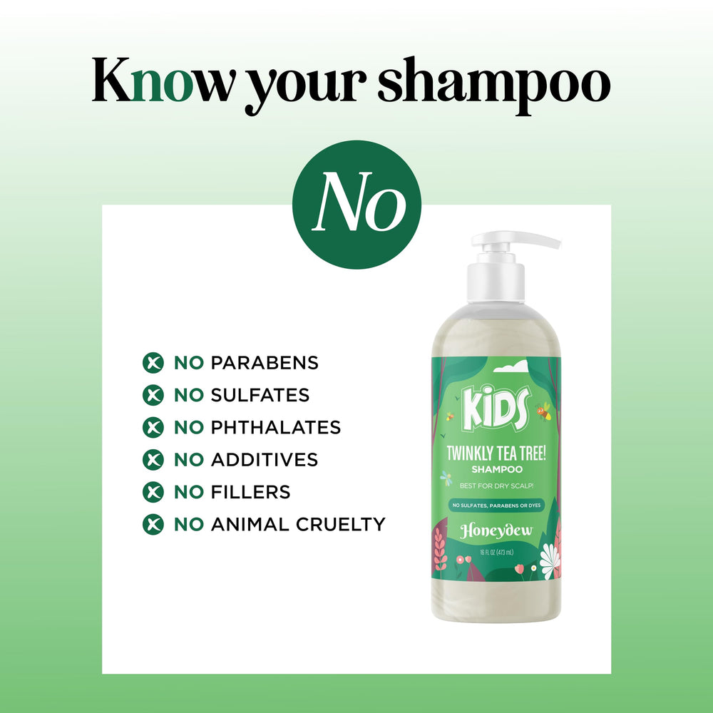 Honeydew build-up cleansing shampoo bottle targets residue and scalp refresh
