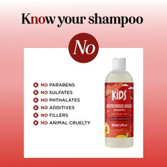 HONEYDEW lavender oil kids shampoo promotes a calming scalp care routine.
