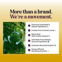 HONEYDEW Lemon Sage Shampoo packaging display highlighting plant-based formula