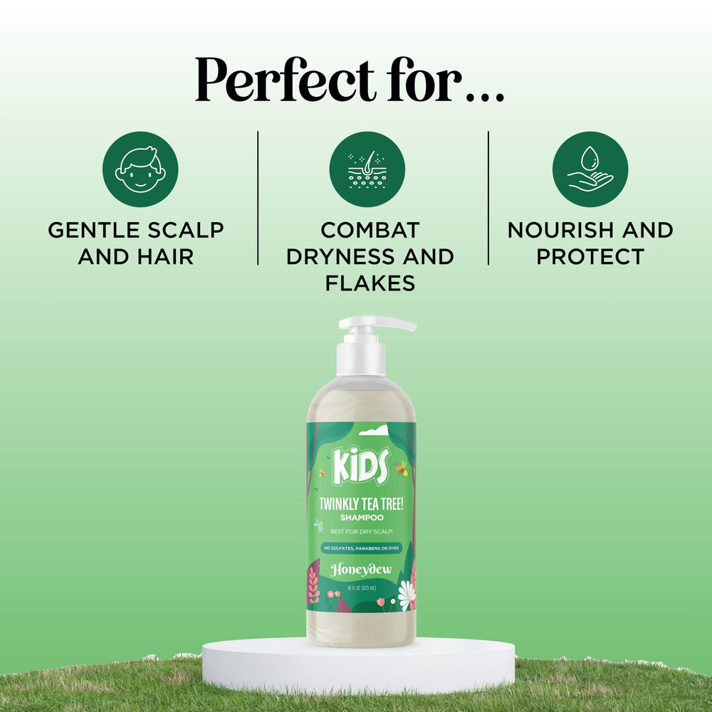 Honeydew sulfate-free formula bottle appeals to parents seeking gentle care