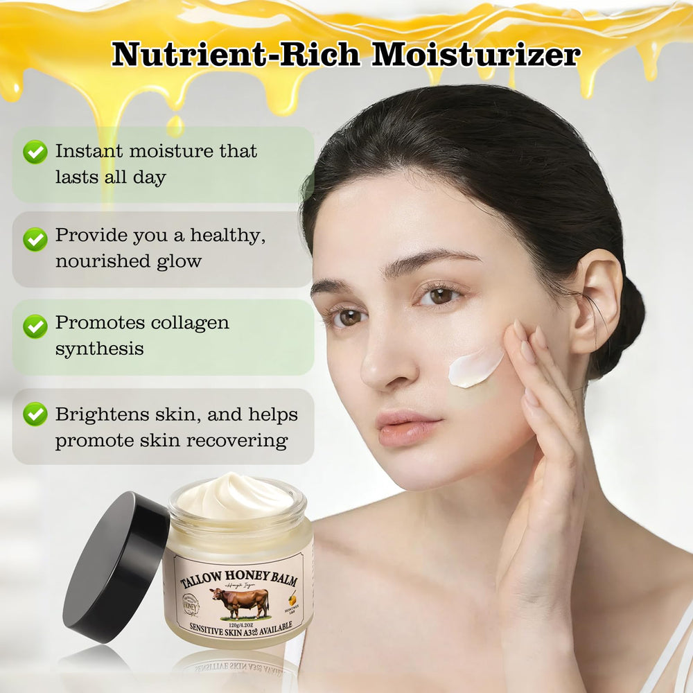 Hongik Ingun balm with olive oil and honey nourishes dry skin.