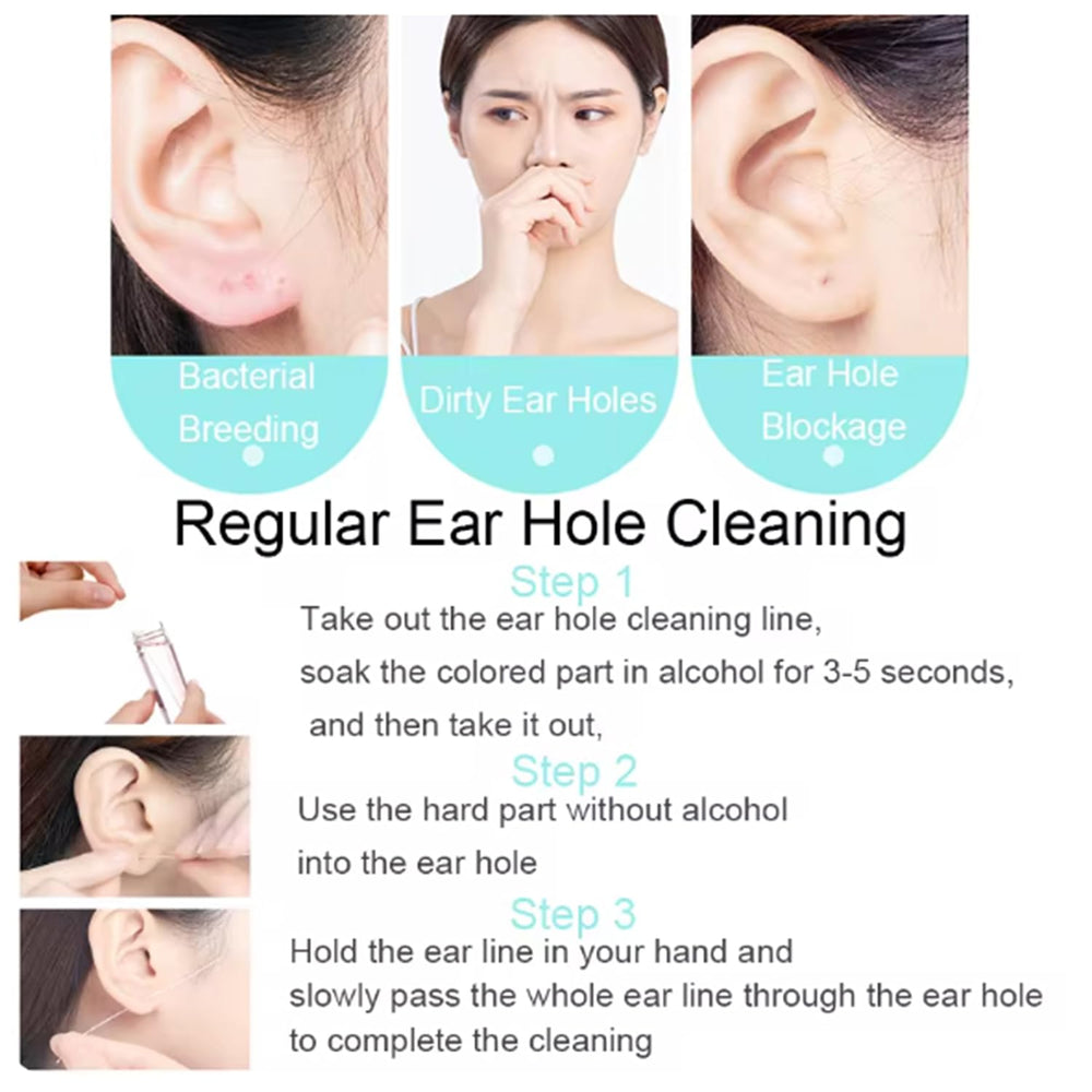 HONGTU implant disposable waterproof ear muffs protect clients and stay hygienic