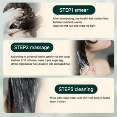 HONLINK leave-in or rinse-out option adapts to hair needs.
