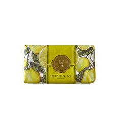 Hopificio Firenze two-bars Tuscan lemon soap for daily cleansing.