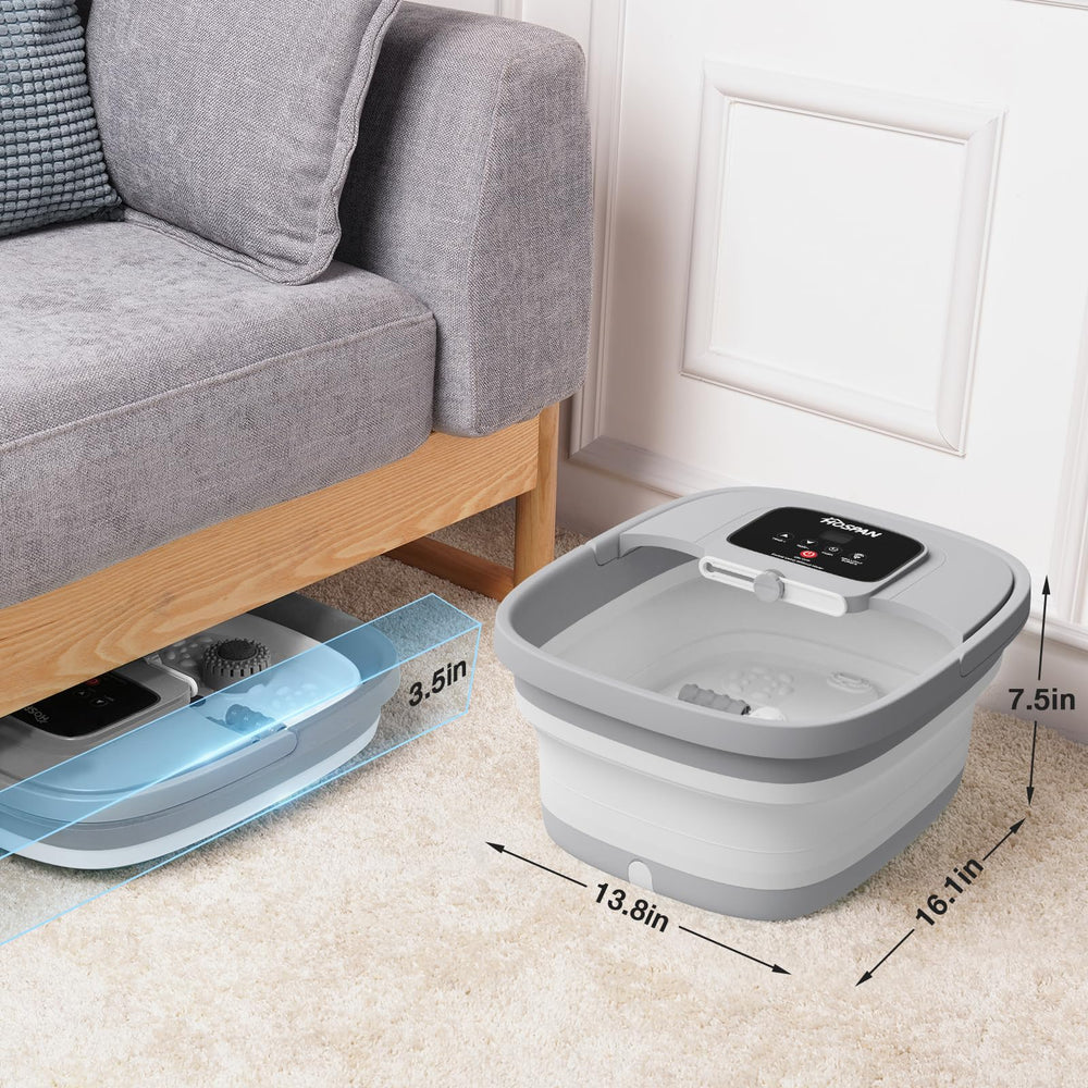 HOSPAN front handle and drainage for easy transfer and cleaning