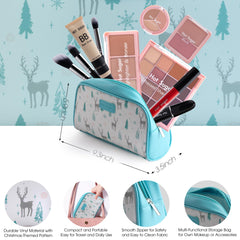 Hot Sugar blue cosmetic bag included for easy travel organization