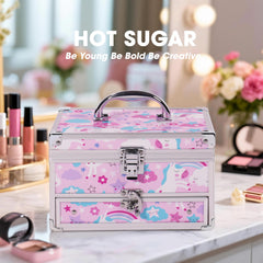 Hot Sugar bluminum storage box keeps kit pieces neatly stored.