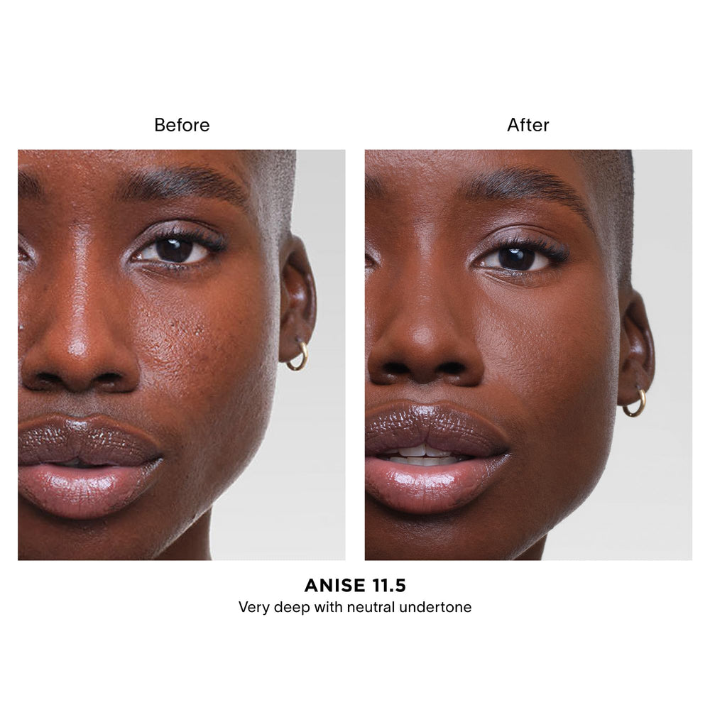 Hourglass Vanish Airbrush Concealer texture close-up highlighting soft-focus blur.