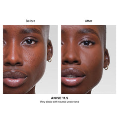 Hourglass Vanish Airbrush Concealer texture close-up highlighting soft-focus blur.