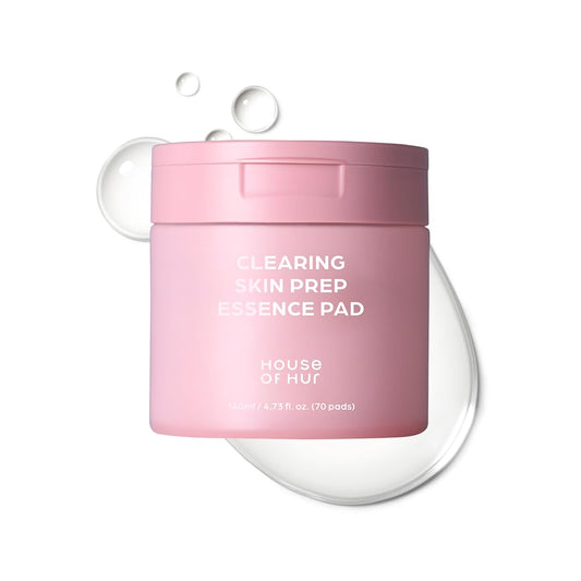House of Hur pad with textured side for lifting impurities and clean pores