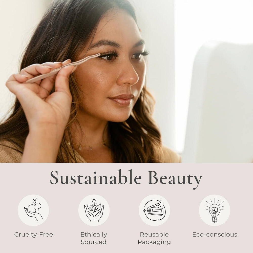Eye wearing House of Lashes Can't Lash Without Set lashes with even alignment