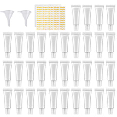 HRLORKC 110pcs 10ml empty lip gloss tubes for on-the-go storage and organization.