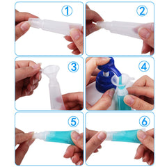 Travel-ready HRLORKC 10 ml tubes compact for on-the-go routines.