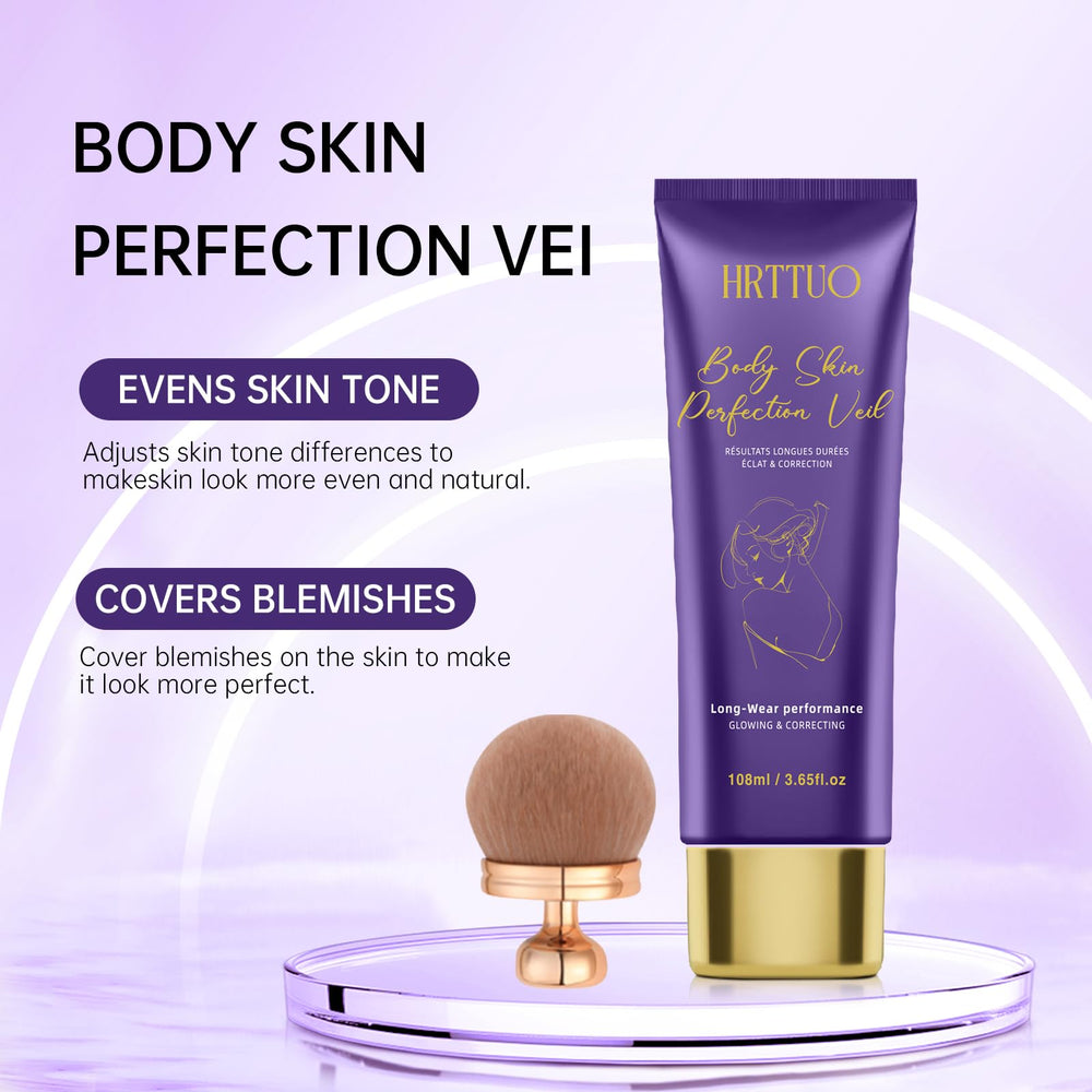 HRTTUO buildable coverage over tattoos and scars for seamless look.