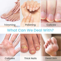 HSKAI thick-nail grind targets tough nails with controlled filing.