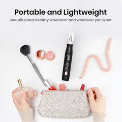 HSKAI travel-friendly nail drill fits bags for quick grooming anywhere.