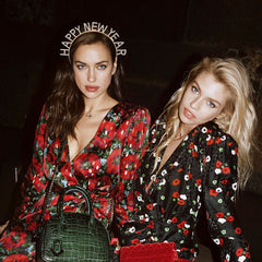 HSWE Merry Christmas crown elevates outfits with crystal accents.