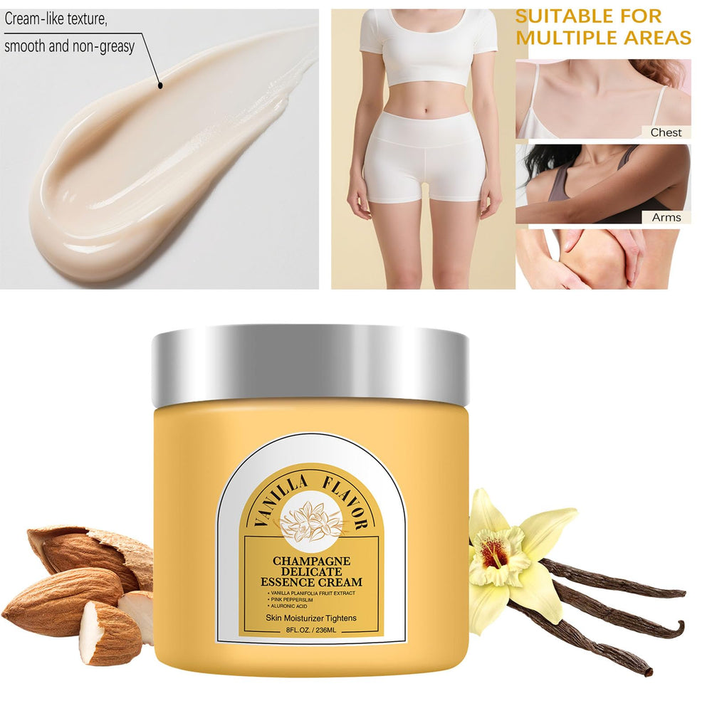 HTBGAA Vanilla fragrance note visible on packaging for a soft scent