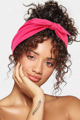 Huachi bow headband soft fabric ensures comfortable wear all day
