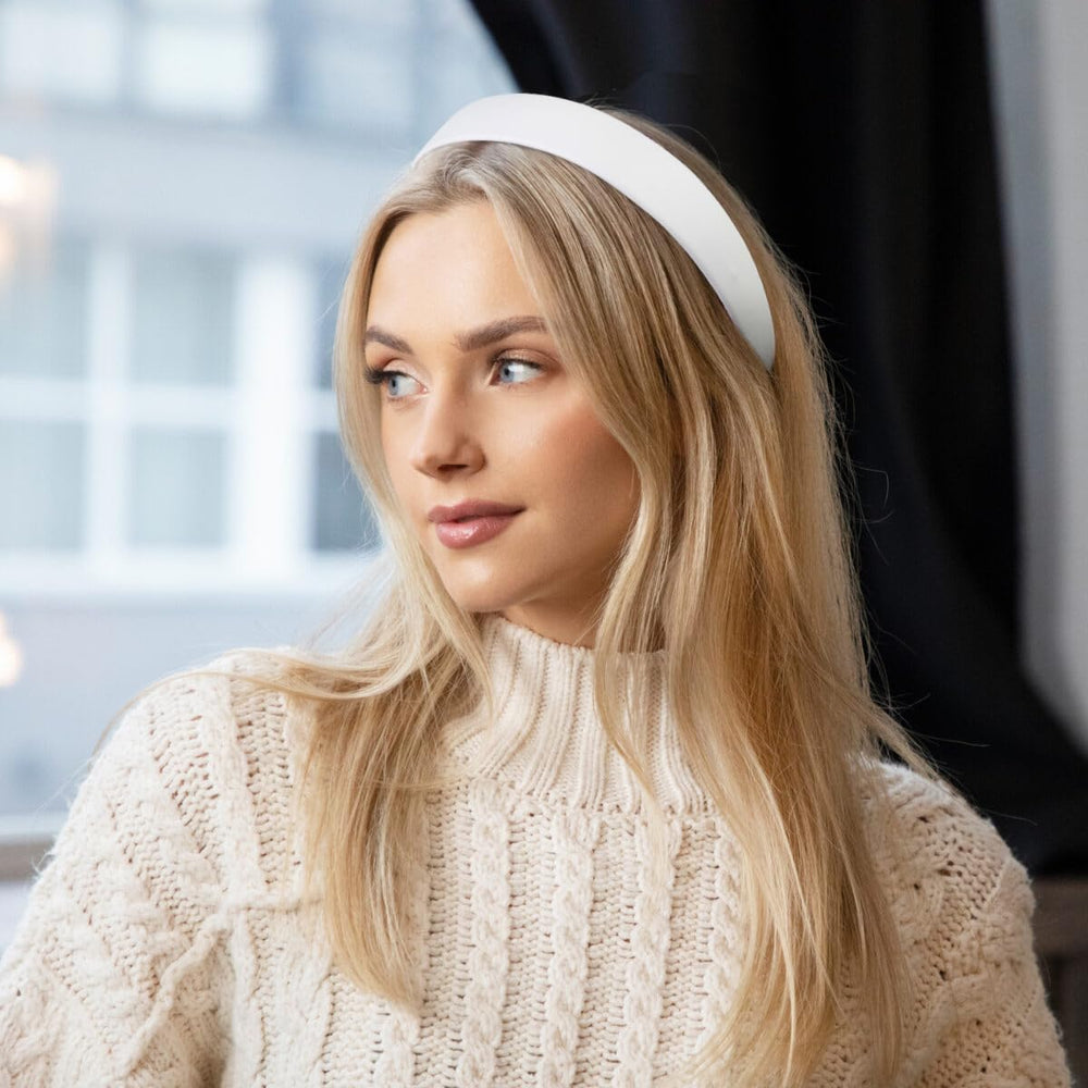 Huachi headband day-to-night accessory for versatile styling.