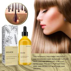 HuaQing scalp massage application showcases easy usage.