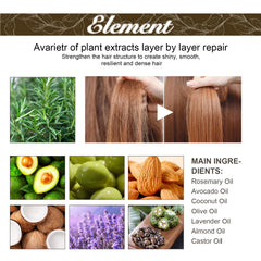 HuaQing ingredients highlight natural rosemary oil with essential nutrients.