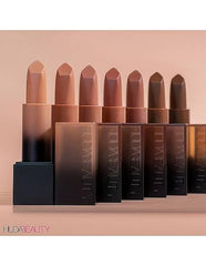 HUDA Beauty Power Bullet Cream Glow Rajah night-ready shade for subtle drama.