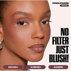 Close-up of Coco Loco finish highlights micro-pearls for a luminous glow.