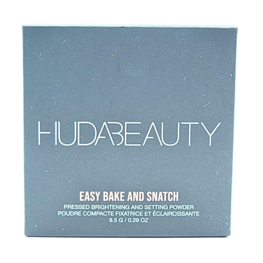 Huda Cherry Blossom swatch shows radiant, talc-free coverage for a lifted look.