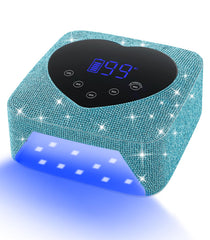 HUGMAPLE UV Nail Lamp 72W front view for efficient home gel curing.