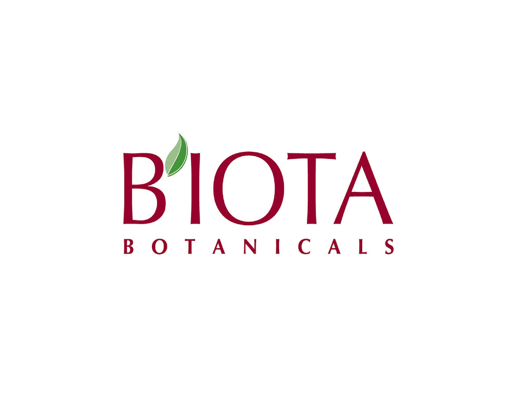 Huieter B'IOTA Botanicals shower shelf display shows convenient pack for home use