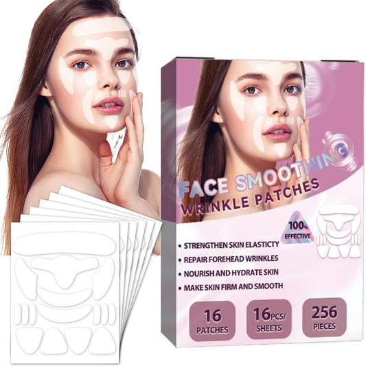 HULEIWA forehead patch on skin for overnight smoothing