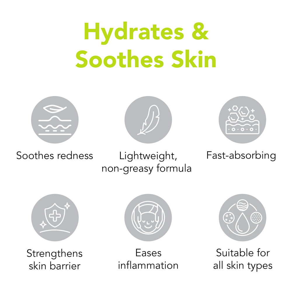 Humane aloe vera close-up showing soothing botanical gel on skin