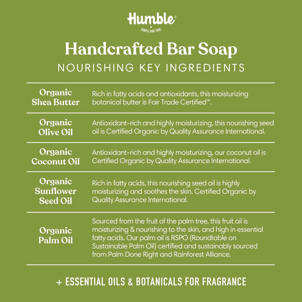Humble Brands cruelty-free certification label on packaging.