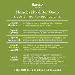 Humble Brands cruelty-free certification label on packaging.