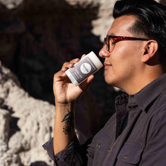 Humble Brands deodorant stick close-up shows smooth, aluminum-free formula for daily freshness.