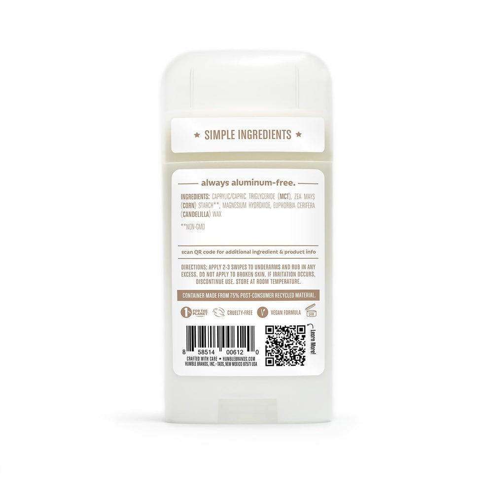 Humble Brands pack of 3 deodorants for consistent protection