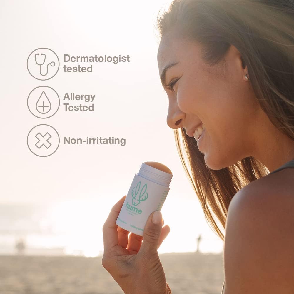 Hume Supernatural aluminum-free formula suited for sensitive skin.