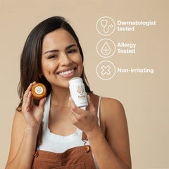 Hume dermatologist-tested formula designed to be non-irritating for most skin types.