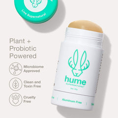 Hume Supernatural Wild Coral packaging highlights clean, plant-based care you can trust