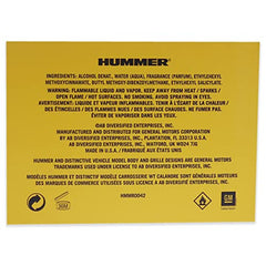 Hummer For Men spray application image showing easy-to-use mister for even wear.