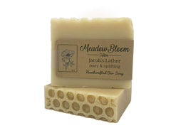 Hunter Cattle Co. Meadow Bloom Tallow Soap pack, honey lemon, rich lather for face and body